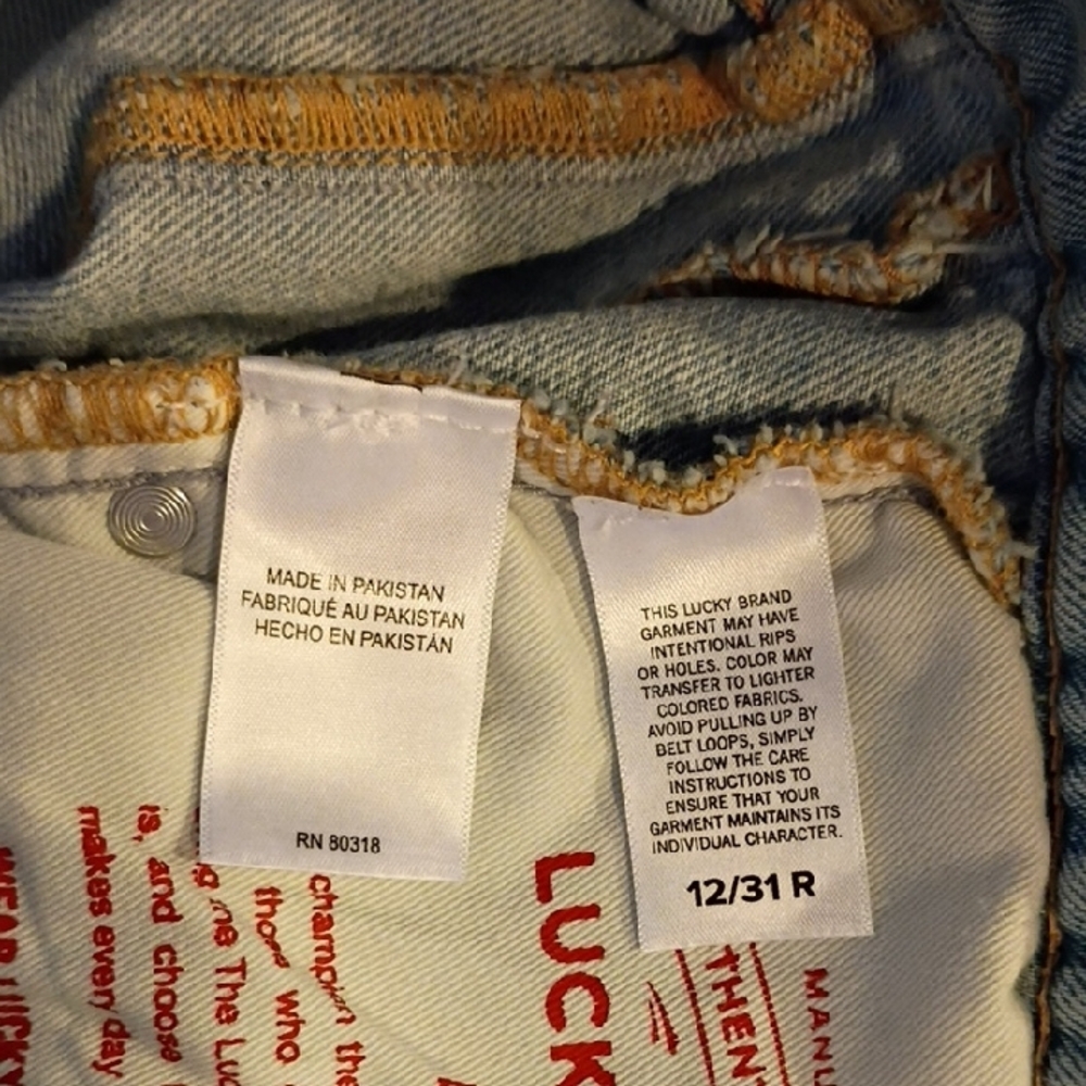Lucky Brand Women's Barrel Jeans, 12 - Picture 8 of 9
